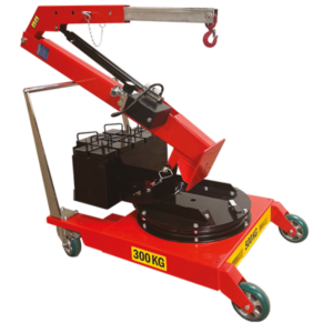 Grue d'atelier porte-à-faux rotative repliable 500 kg