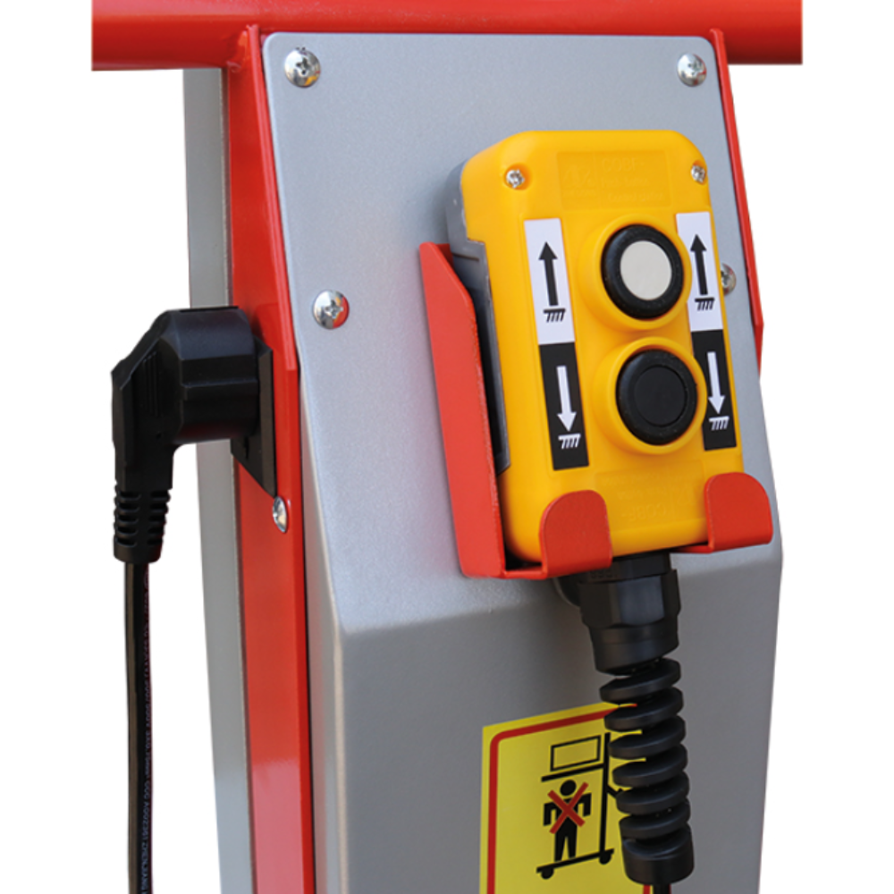 Mini gerbeur semi-électrique positionneur de travail 500 kg – Image 2