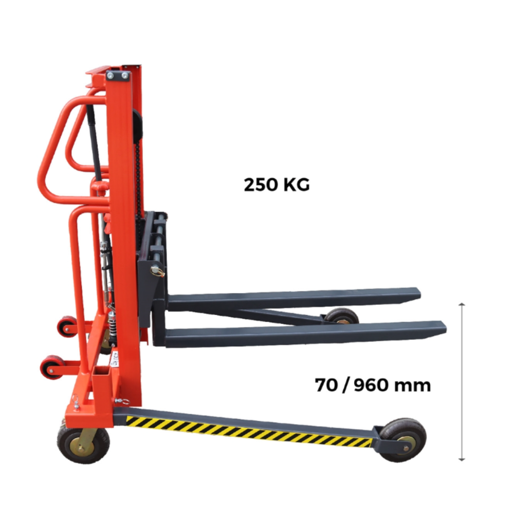 Gerbeur tout terrain manuel 250kg – Image 3