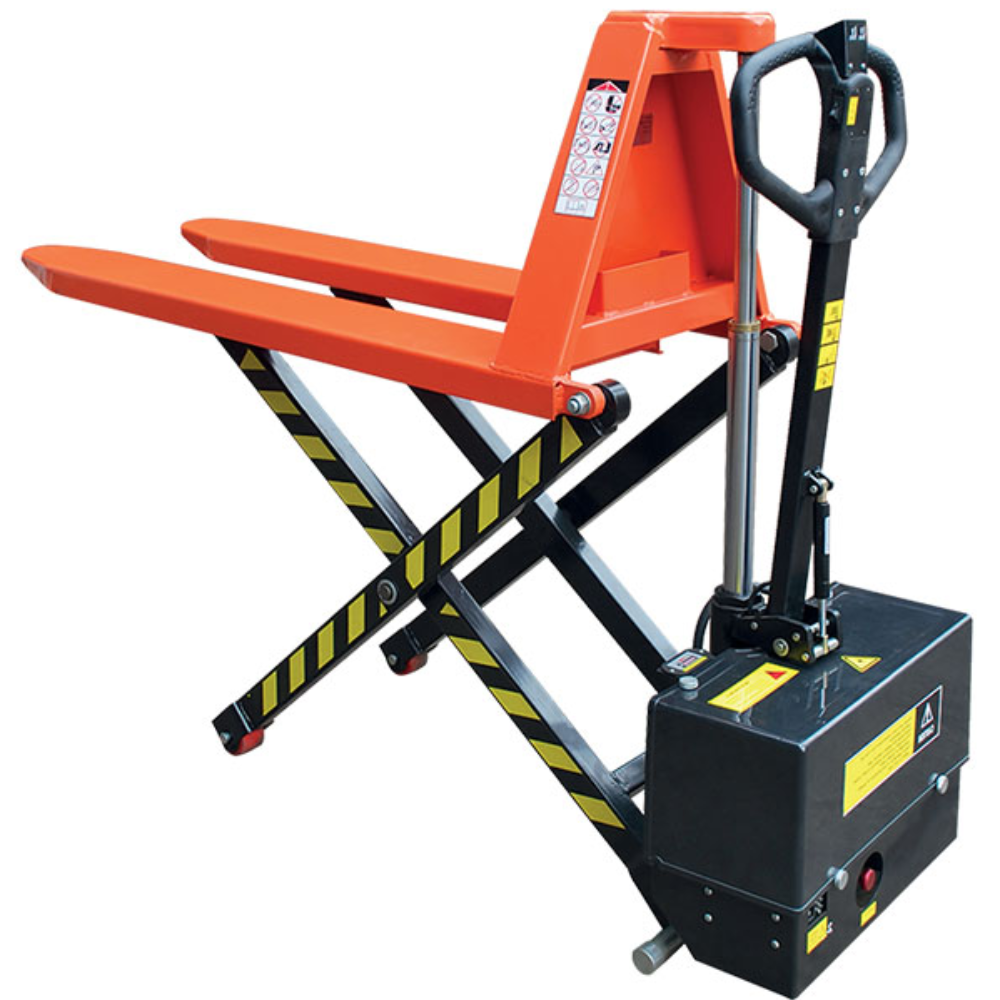 transpalette semi électrique haute levée 1 tonne et 1T5