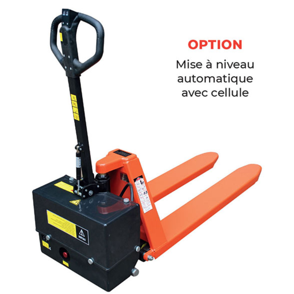 transpalette semi électrique haute levée 1 tonne et 1T5 – Image 2