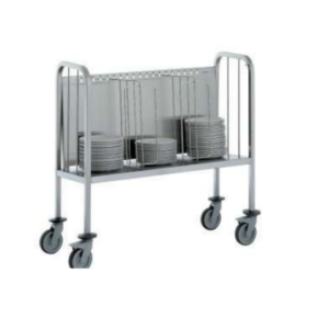 Chariots soudés avec plateforme réhaussée