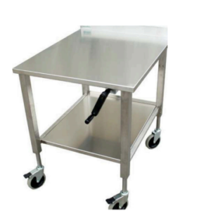 Servantes inox réglable manuellement